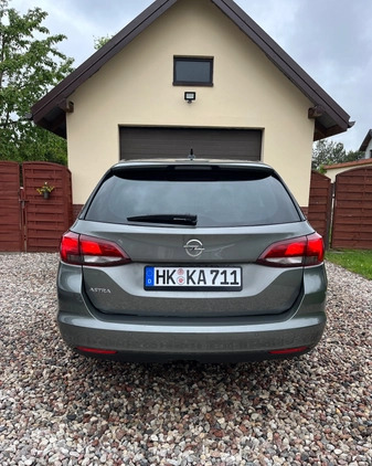 Opel Astra cena 49900 przebieg: 132000, rok produkcji 2019 z Pisz małe 211